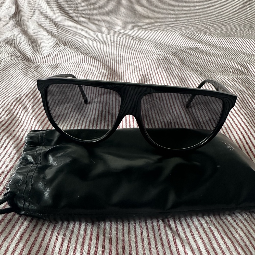 Celine Black Sunglasses with Case - Picture 3 of 4